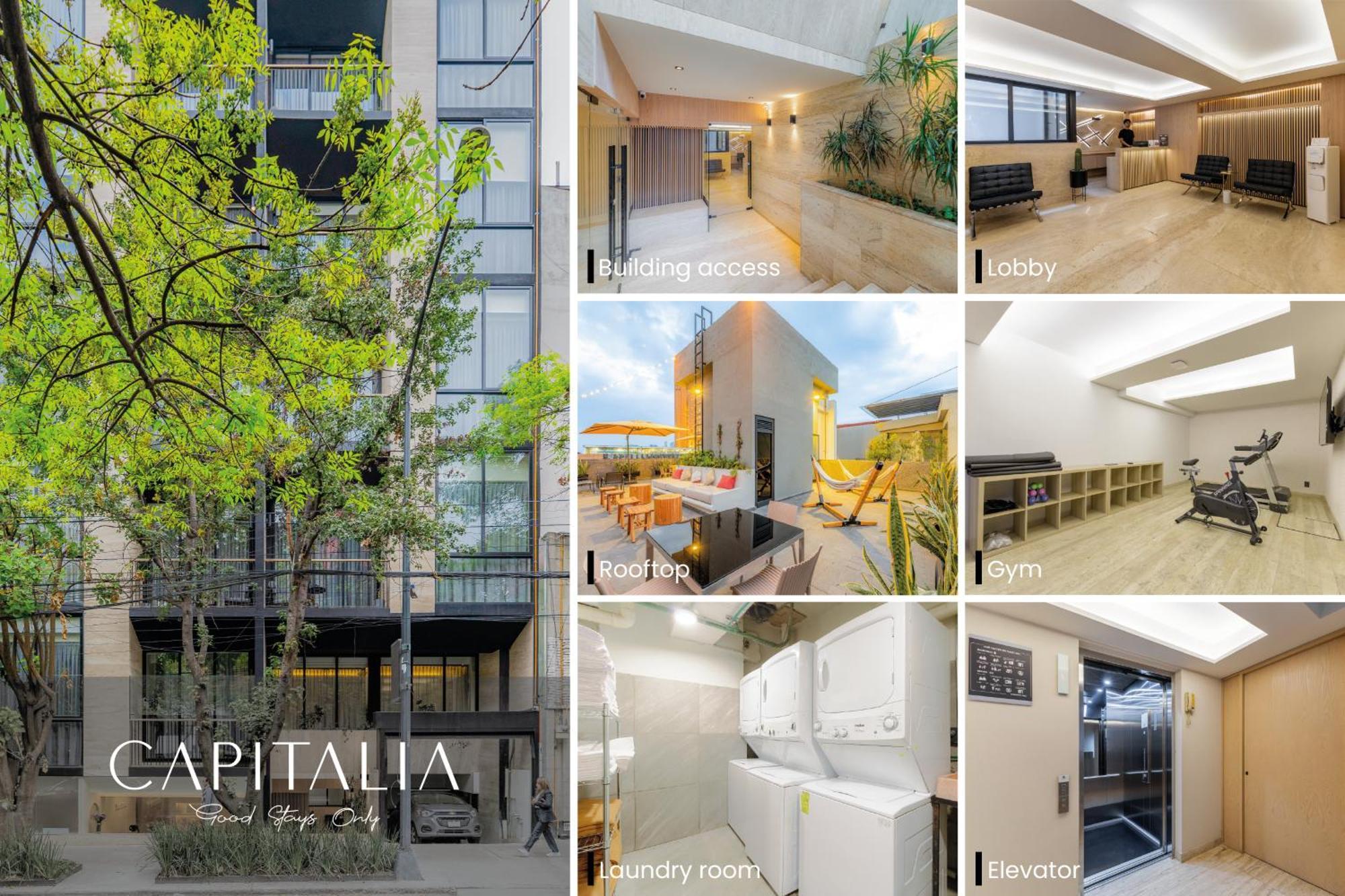 Capitalia - Luxury Apartments - Homero เม็กซิโกซิตี้ ภายนอก รูปภาพ